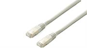 0,25m Equip® Cat.6A 10GB 3P UL Platinum S/FTP Patchkabel grau Beutel 10Stck