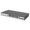 24-Port 19" Gigabit Layer 2 Switch 24-port + 2 combo and 2 SFP uplink port / DIGITUS®