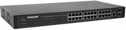 24Port Web-Managed Ethernet Gigabit-Switch +2 SFP Port INTELLINET®