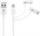 3in1 MFi Lade- und Synchronisations-Kombikabel Apple Lightning 1m weiss