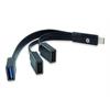 3Port Kabel-Hub 1 x USB-3.0-Port 2 x USB-2.0-Ports / USB-Type-C Anschluss Conceptronic®