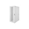 42HE Serverschrank, Unique, 2050x800x1200 mm perforierte Stahltüren, Farbe grau