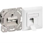 CAT-6-Unterputzdose (UP), 250Mhz 2xRJ45 LSA-Anschluss / Goobey