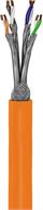 CAT 7A Netzwerkkabel,250 Meter S/FTP (PiMF) AWG23/1 orange LSZH | Bild 2