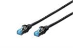 CAT5e SF-UTP Patchkabel 0,5m schwarz