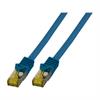 Cat6a S/FTP Patchkabel 600Mhz mit CAT7 Rohkabel balu 5,0m