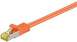 Cat6a S/FTP Patchkabel 600Mhz mit CAT7 Rohkabel LSOH 25m orange