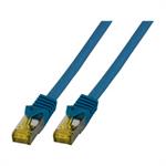 Cat6a S/FTP Patchkabel 600Mhz mit CAT7 Rohkabel schwarz 5,0m