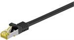 Cat6a S/FTP Patchkabel 600Mhz mit CAT7 Rohkabel schwarz