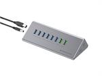 CONCEPRTRONIC 10-fach Kombi-USB 3.0-Hub und Ladegerät mit 60W