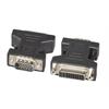 DVI 24+5 / VGA Adapter,DVI-A 24+5 Buchse auf VGA HD 15pol Stecker