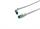 Equip® Cat.6A S/FTP Patchkabel, gewinkelter zu geradem Stecker 1,0m weiss