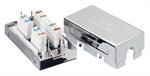 Equip® Cat.6A Shielded Junction Box zum verbinden/verlängern von Netzwerkkabel