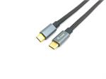 Equip® USB 3.2 Gen 2 C auf C Kabel M/M 1.0m PD100W 4K/60Hz,10Gbps schwarz