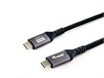 Equip® USB4 Gen 3 C-auf-C-Kabel M/M 1,2m PD3.1 240W 8K/60Hz 40GB Schwarz