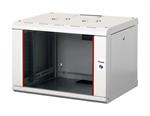Equip Serverschrank 19" 07U HxBxT 505x600x450mm Glastür grau