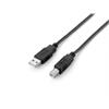Equip USB2.0 Druckerkabel USB-A->USB-B St/St 5.00m schwarz