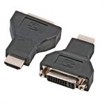 HDMI™-DVI Adapter, HDMI™-A auf DVI-D 24+1 Stecker /Buchse