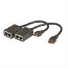 HDMI Extender Cat.5e/6 bis 30m unterstützt 3D/1080p, HDCP