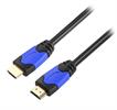 HighSpeed HDMI™ Kabel m. Ethernet Premium Zertif.4K60Hz A-A St-St 1m schwarz