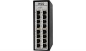 Hutschienen-Switch Fast-Ethernet 16x 10/100TX - 20° - 60° + Alarm