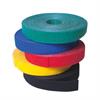 Klettband auf Rolle, selbstklebend, 10 m x 20 mm rot / TTL Network