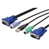 KVM Kabelsatz PS/2 / USB für KVM Konsolen/Swiches 1,8m