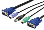 KVM Kabelsatz PS/2 / USB für KVM Konsolen/Swiches 3,0m