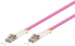 LC/LC Duplex Kabel OM4 50/125my LSZH violett 5,0m