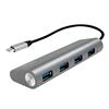 LogiLink USB 3.1 HUB 4-port Type-C Aluminiumgehäuse