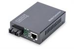 Medienconverter Gigabit RJ45/SC Duplex Singlemode Gigabit