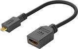Micro HDMI / HDMI-Adaptekaabelr, 4K/60Hz / Goobay