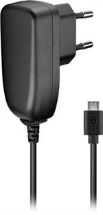 Micro USB Ladegerät Ersatz Netzteil 1,5m schwarz / Goobay®