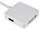 Mini-DisplayPort Y-Verteilerkabel Mini DP/ST > DP/HDMI/DVI Buchse 0,15m | Bild 2