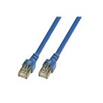 RJ45 CAT5e Patchkabel SF/UTP 100Mhz 1Gb CCA AGW26/7 PVC blau 25m