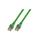 RJ45 CAT5e Patchkabel SF/UTP 100Mhz 1Gb CCA AGW26/7 PVC grün 25m
