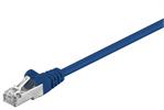 RJ45 CAT5e Patchkabel SF/UTP 100Mhz 2,5Gb CCA AGW26/7 PVC blau 30m