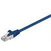 RJ45 CAT5e Patchkabel SF/UTP 100Mhz 2,5Gb CCA AGW26/7 PVC blau 3m