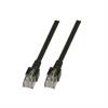 RJ45 CAT5e Patchkabel SF/UTP 100Mhz 2,5Gb CCA AGW26/7 PVC schwarz 2m