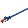 RJ45 CAT6 Patchkabel S/FTP 250Mhz 5Gb CU AGW27/7 LsoH blau 10m