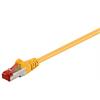 RJ45 CAT6 Patchkabel S/FTP 250Mhz 5Gb CU AGW27/7 LsoH gelb 7,5m