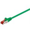 RJ45 CAT6 Patchkabel S/FTP 250Mhz 5Gb CU AGW27/7 LsoH grün 0,25m