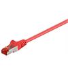 RJ45 CAT6 Patchkabel S/FTP 250Mhz 5Gb CU AGW27/7 LsoH rot 10m