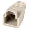 RJ45 Knickschutztülle RJ45 beige mit Rastnasenschutz / 100Stck