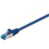 RJ45 Patchkabel S/FTP Cat.6A LSZH 10GB 500Mhz blau 2m