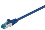 RJ45 Patchkabel S/FTP Cat.6A LSZH 10GB 500Mhz blau 3m