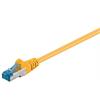 RJ45 Patchkabel S/FTP Cat.6A LSZH 10GB 500Mhz gelb 15m