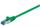 RJ45 Patchkabel S/FTP Cat.6A LSZH 10GB 500Mhz grün 0,25m