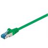 RJ45 Patchkabel S/FTP Cat.6A LSZH 10GB 500Mhz grün 1m