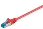 RJ45 Patchkabel S/FTP Cat.6A LSZH 10GB 500Mhz rot 10m